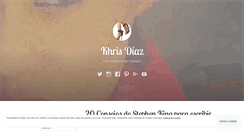 Desktop Screenshot of khrisdiaz.com